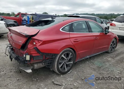 2022 Hyundai Sonata Sel Plus from USA, damaged, VIN 5NPEJ4J28NH133786